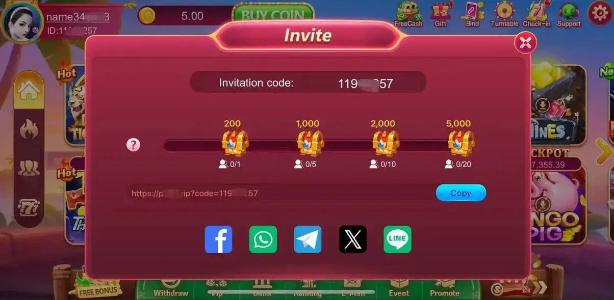 Bonuses and Rewards